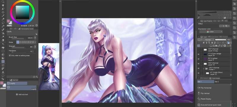 Evelynn base wip