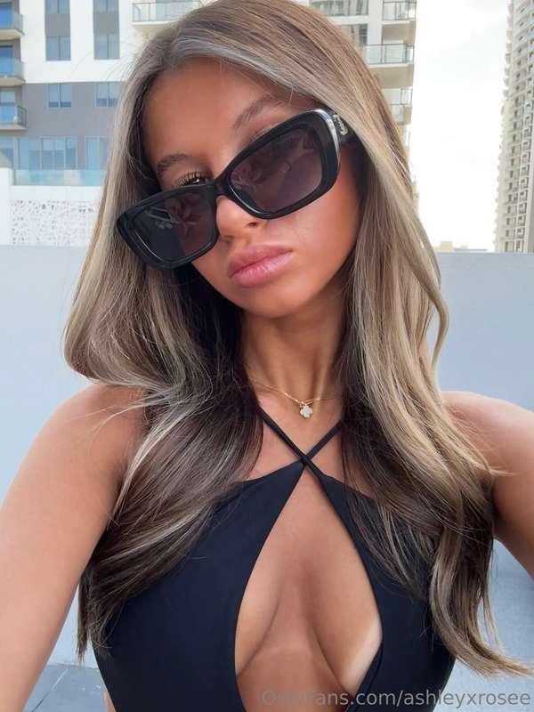 Wanna know what I’m looking at behind these shades? Maybe yo..