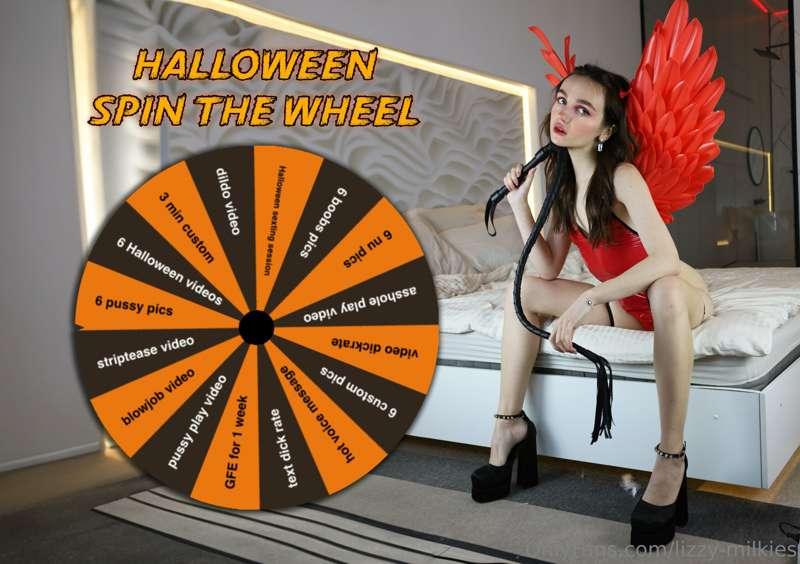 HALLOWEEN SPIN THE WHEEL💥

Your favorite non-loosing game wi..