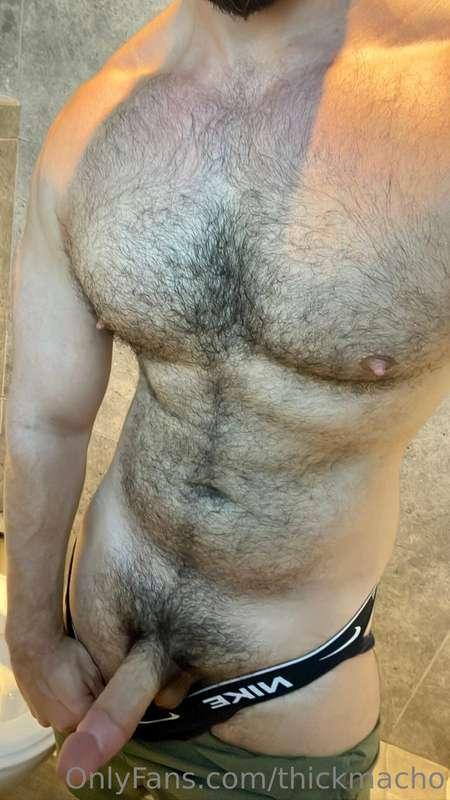 Suck my cock after the workout?