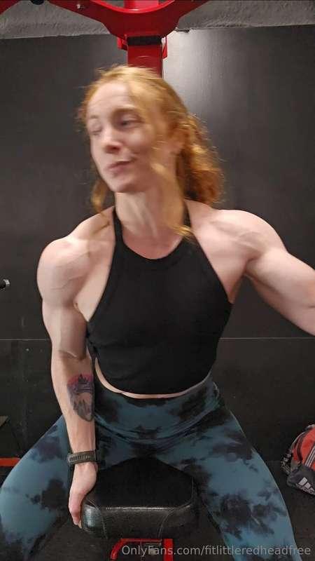 From today's workout 