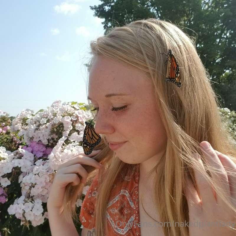 non-nude but worth sharing- 2 of my monarch butterflies hatc..