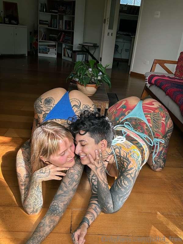 Imagine getting home from work and we are like this waiting ..