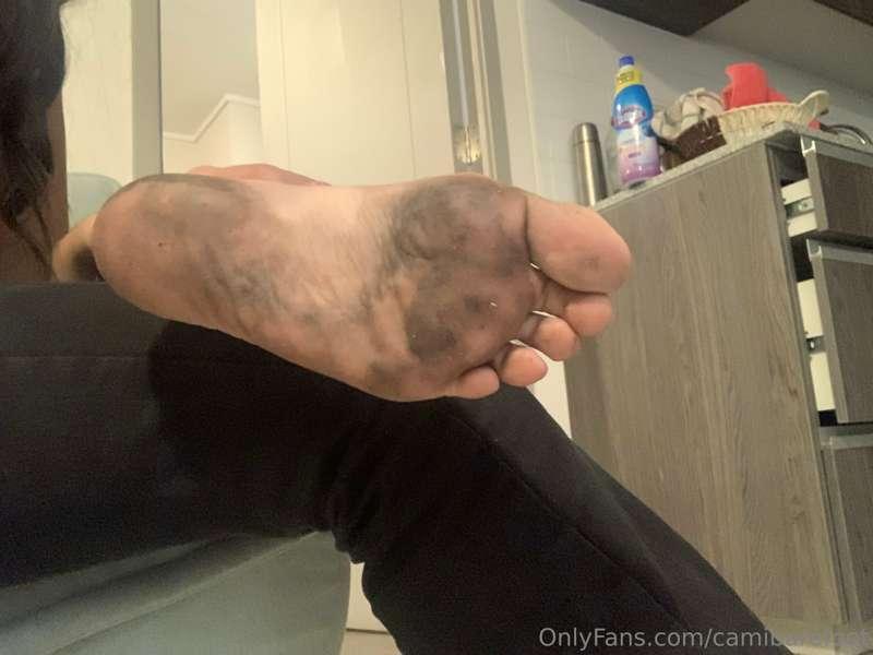 Dirty feet