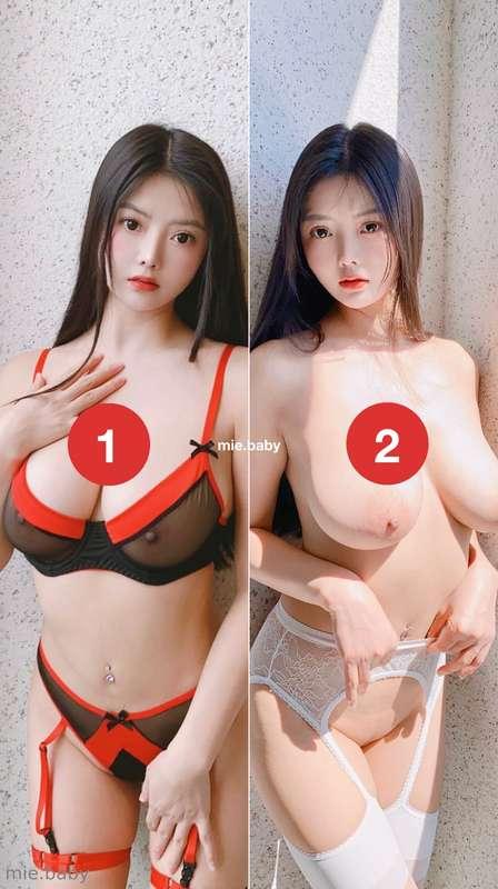 1 or 2? Let me know (DM ME!) 😌📲