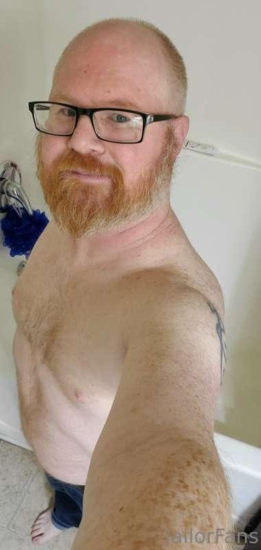 Some shower shenanigans on my day off from work. Clean up is..