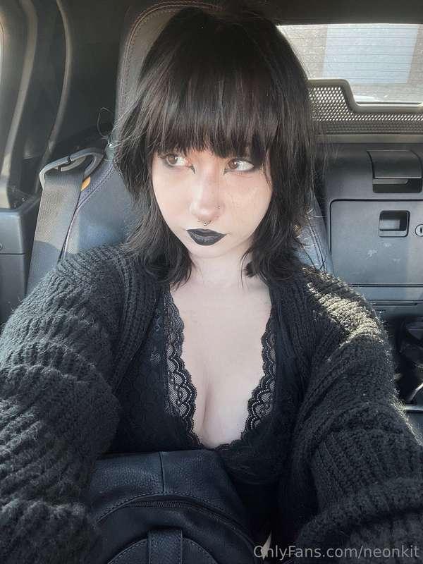 rare sight of me outside