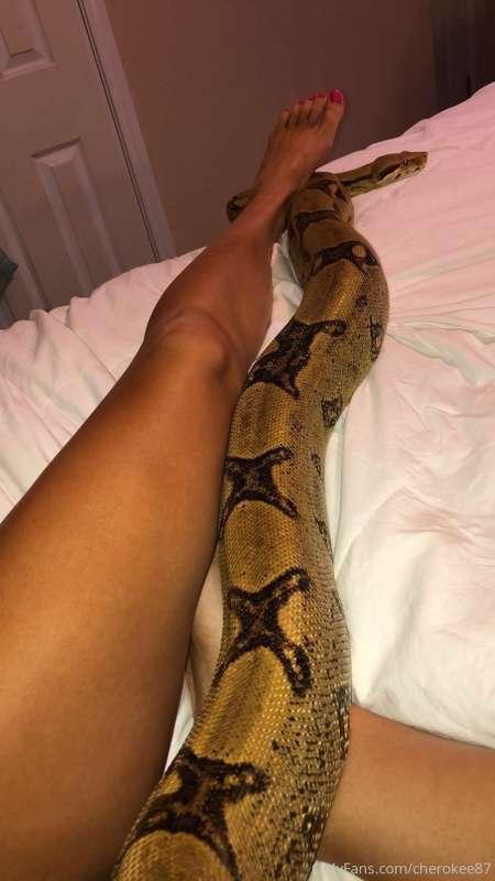 Feet and snakes 🥰