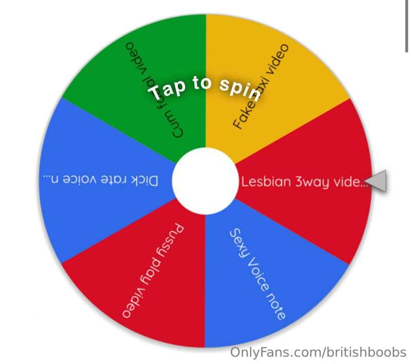 SPIN THE WHEEL!! $4 per spin!! Spin as many times as you lik..
