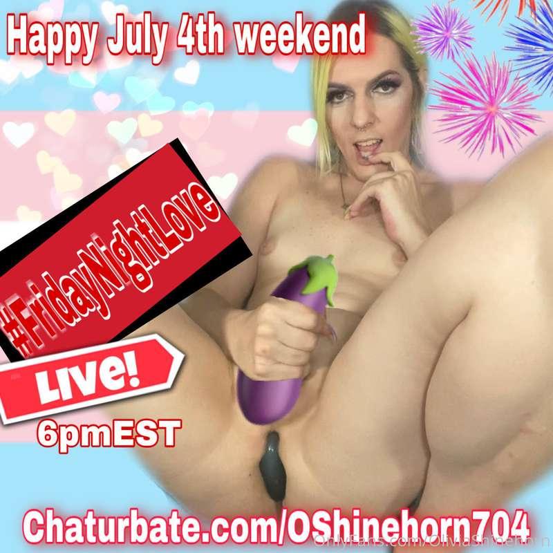 Going live tonight 6pmEST! Let’s see how hard I can make you..