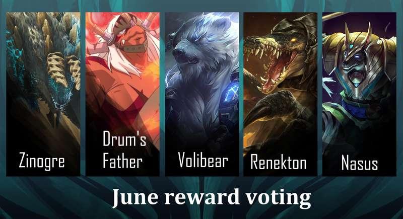 June reward voting!