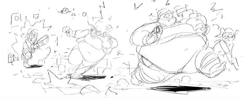 Uh oh! Big Fio! (Sketch)
