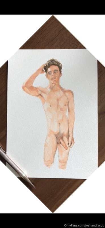 A fan asked this artist, Auden.Art on insta, to draw one of ..