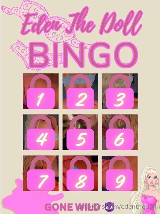 Gone Wild 😈 Bingo Card

Unlock all slots to get a special vi..