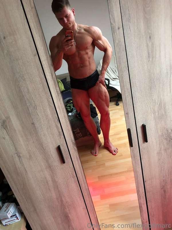 Before the comp and day after 😈 Support me by tips for my au..