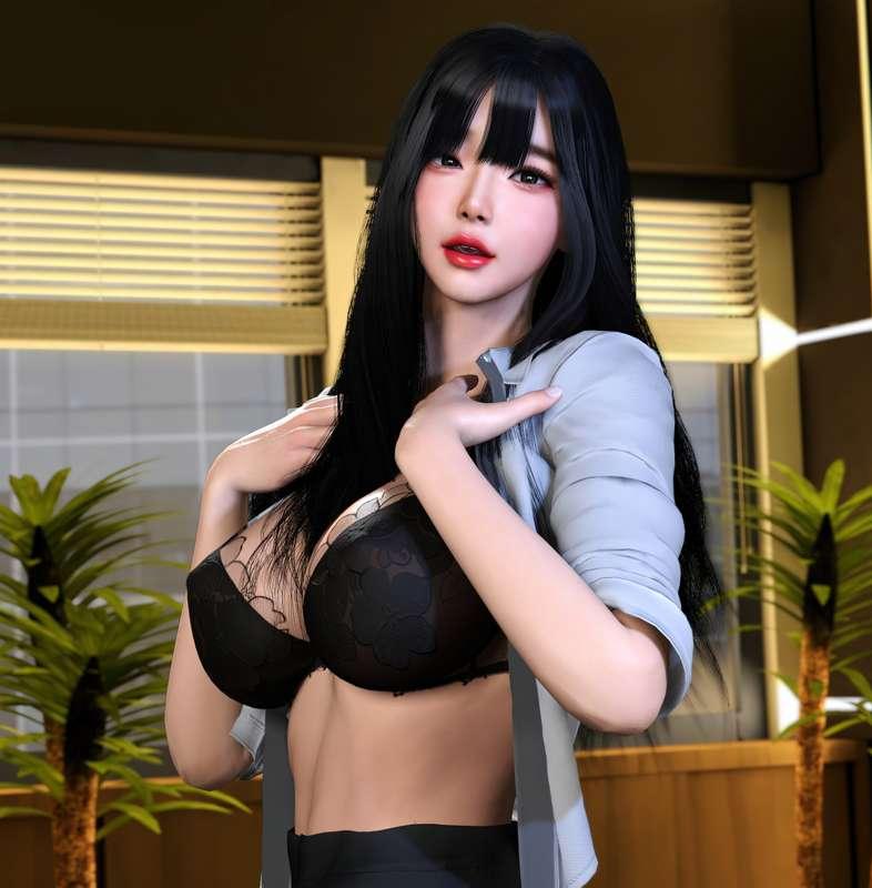 Secretary in the office