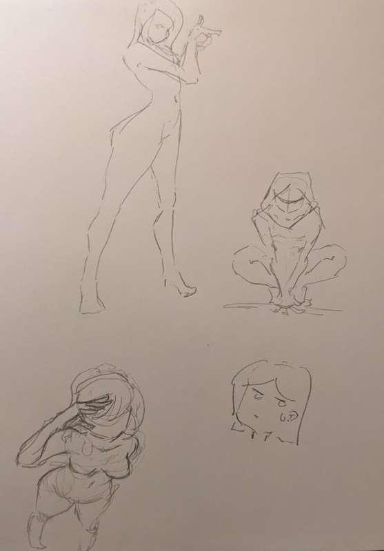 Some wacky sketches