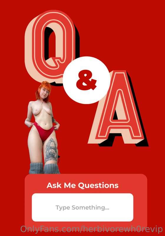 ***ATTENTION*** 🥰💕🥰💕
I am doing another **Q&A video** this w..