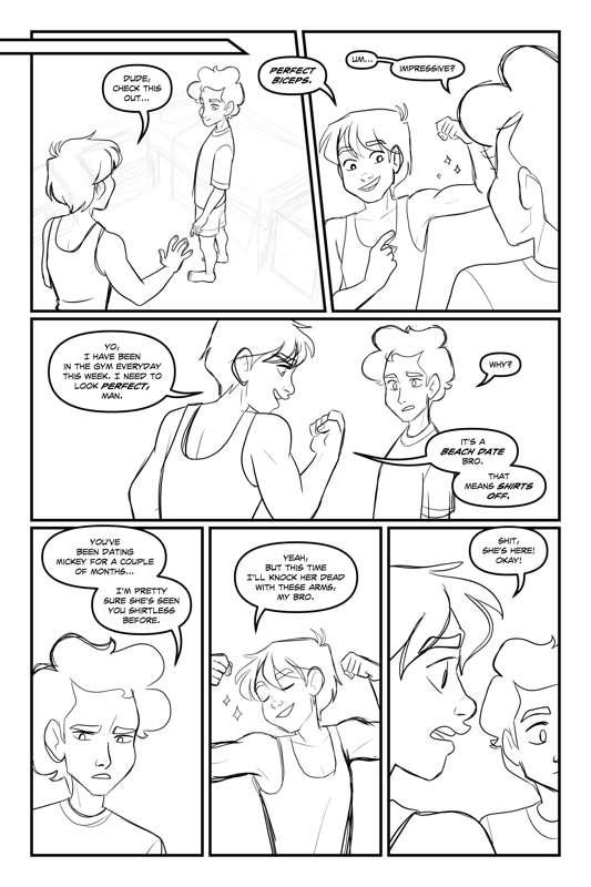 Sunkissed pencils - Ch 2 Pages 96-101