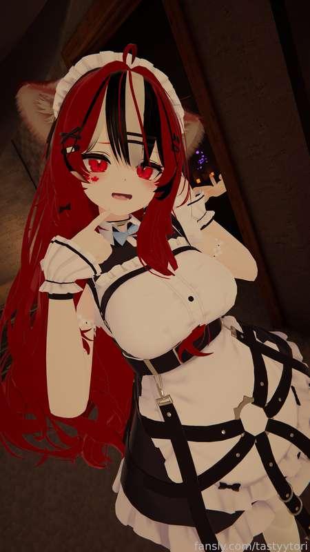 What if I said these hot photos will be followed by some videos later??~~
I must please my cute master!



#vrc #chilloutvr #vr #femboy #vtuber #mizuki #booth #maid #cosplay #servant 