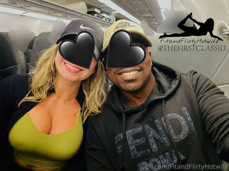 Went on our first flight together!😍✈️ spending some solo tim..