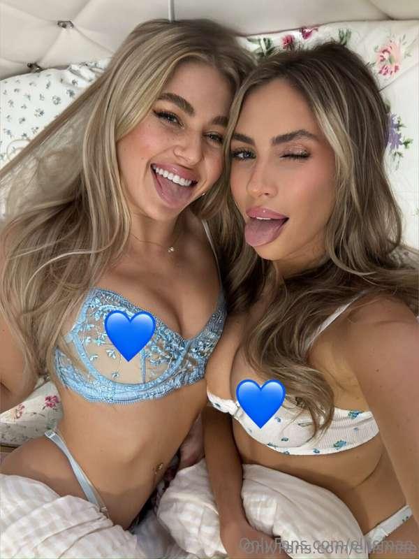 Who wants to have fun with both of us? Drop a "🍒" in the com..