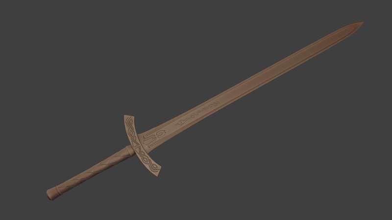 sword with a big name