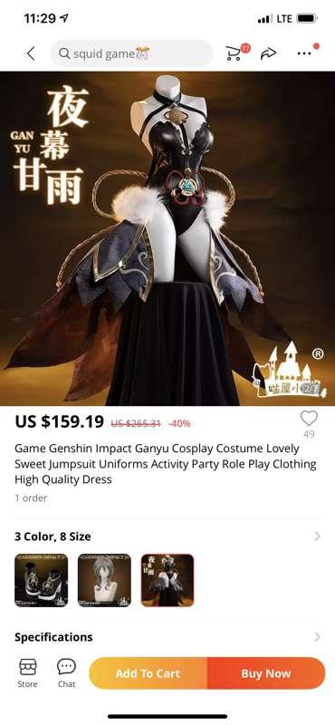 If I reach 400 Patreons I’ll get this cosplay! 
