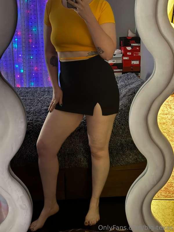 So I got home from work late one night and I decided to wear..