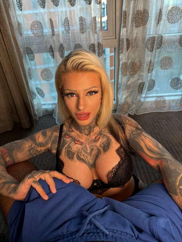 Tattoed worshipper. DM for full