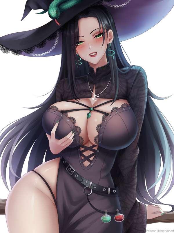 New Art | Check out the MILFY vibes on this witch by Hime Tyan Art