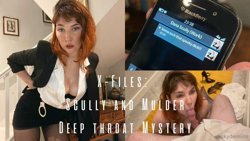 X-Files: The Deep Throat Mystery - 21mins Mulder had been wa..