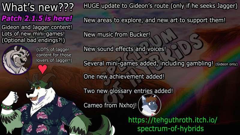 Update 2.1.5 is here! Gideon x Jagger!