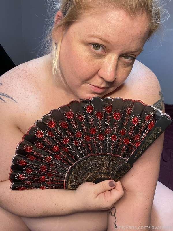 I wonder what's behind that fan?
