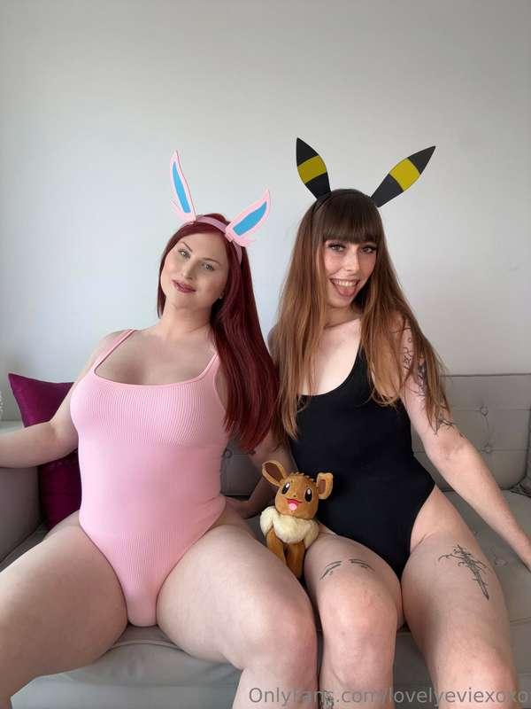 Can you guess which pokemon we are? 🤩💕 I had so much fun han..