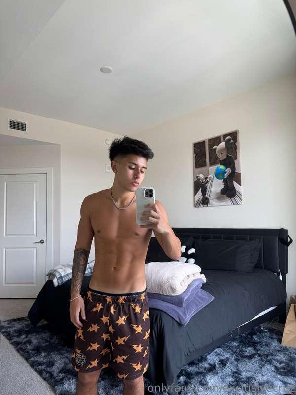 imagine you and me on that bed, what would be your first mov..