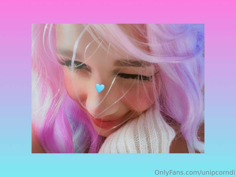do I look like a unicorn? 🥺💓✨🦄  what do you think?