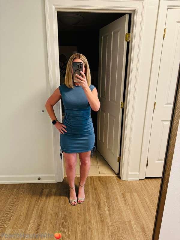 And then, of course I send him a few pics when I get to the ..