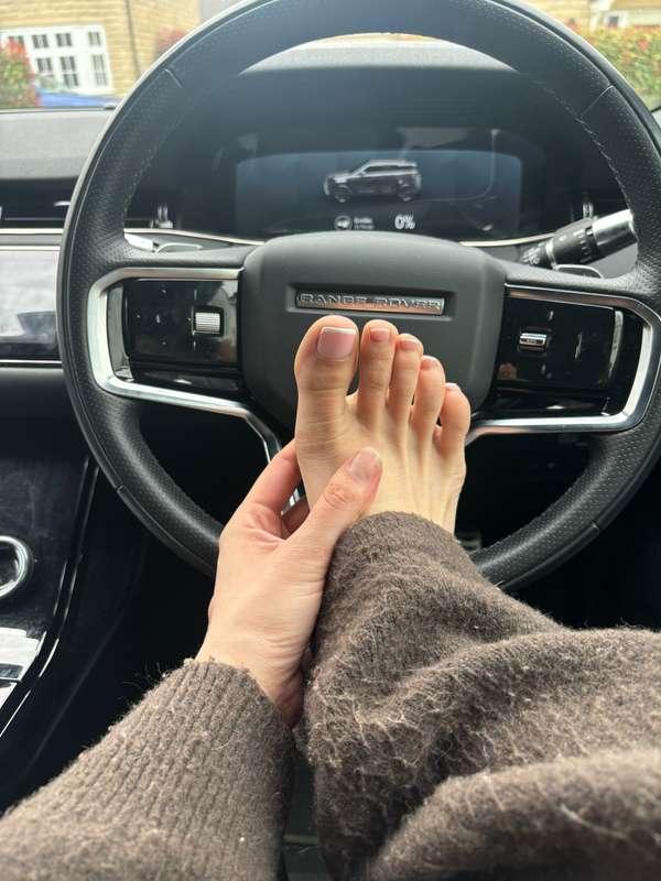 I had my feet pedicured today, would anyone like to pay for ..