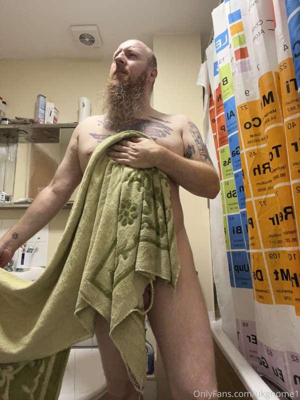 Stepped out the shower and raring to go!