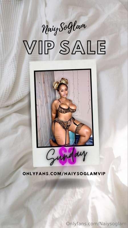 $3 Sunday on my VIP Onlyfans @naiysoglamvip 💜💜$3 Subscriptio..