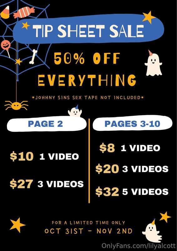🎃 HAPPY HALLOWEEN! 🎃
***Tip on this post or in chat!***
I ra..
