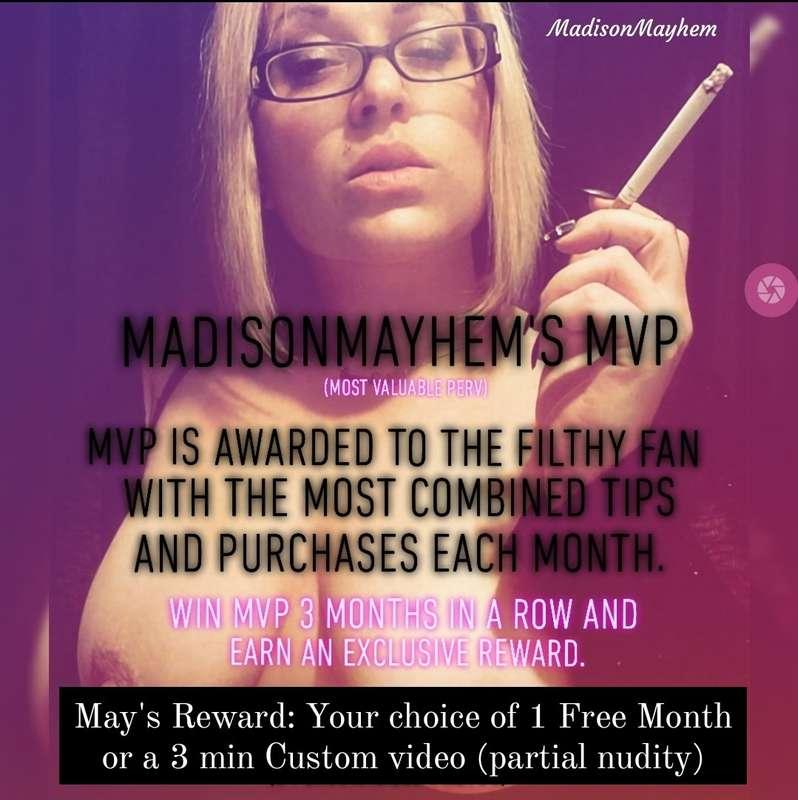A new month and a new MVP and Reward has begun! Thanks to Ap..