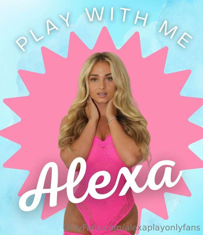 *"Alexa, play with me"* on @alexaadams3 💗