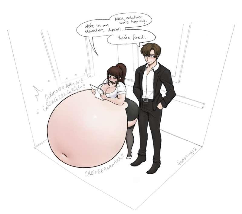(Sexually) Tense Elevator