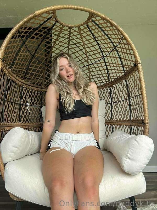 Daddy's toy is ready to be played with hehe