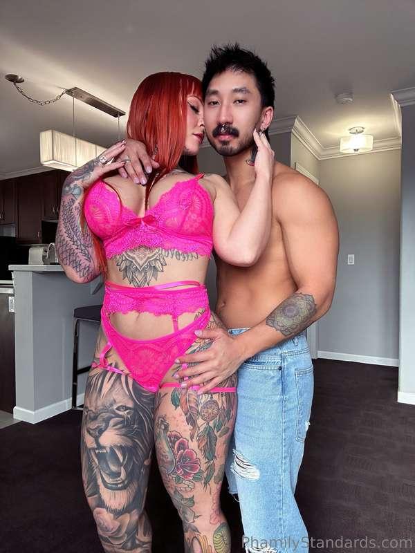 We’re going to stay in and fuck all night 🤭 what’s your plan..