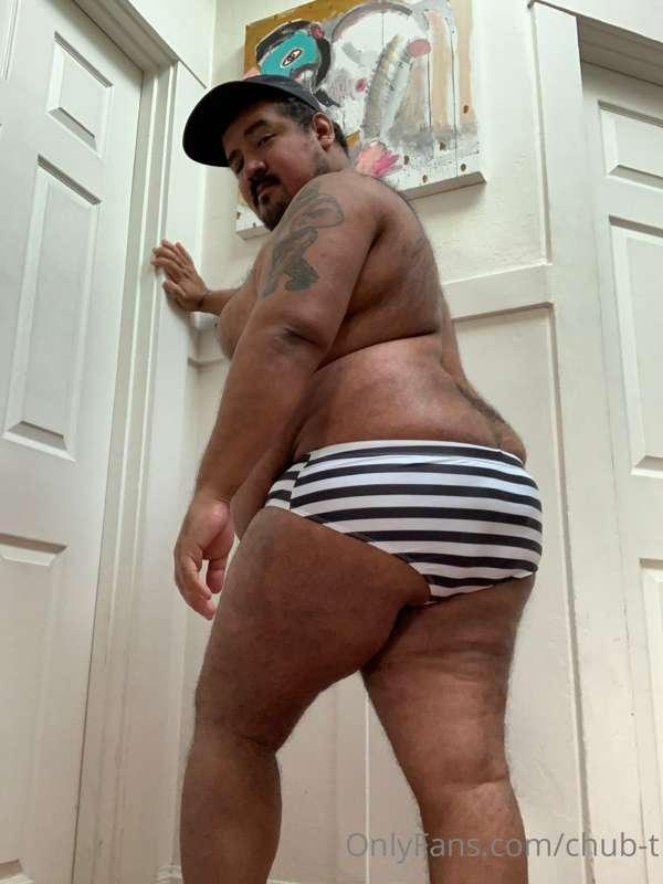 Striped speedo