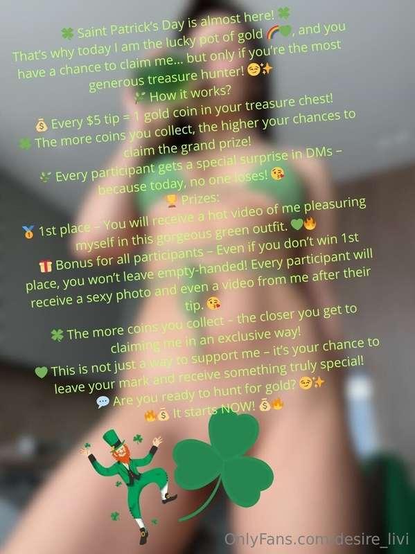 🍀 Saint Patrick’s Day is almost here! 🍀 That’s why today I a..