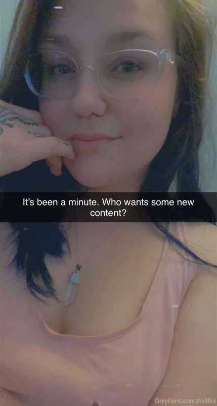 Watch out I’m making some new content today! 😘